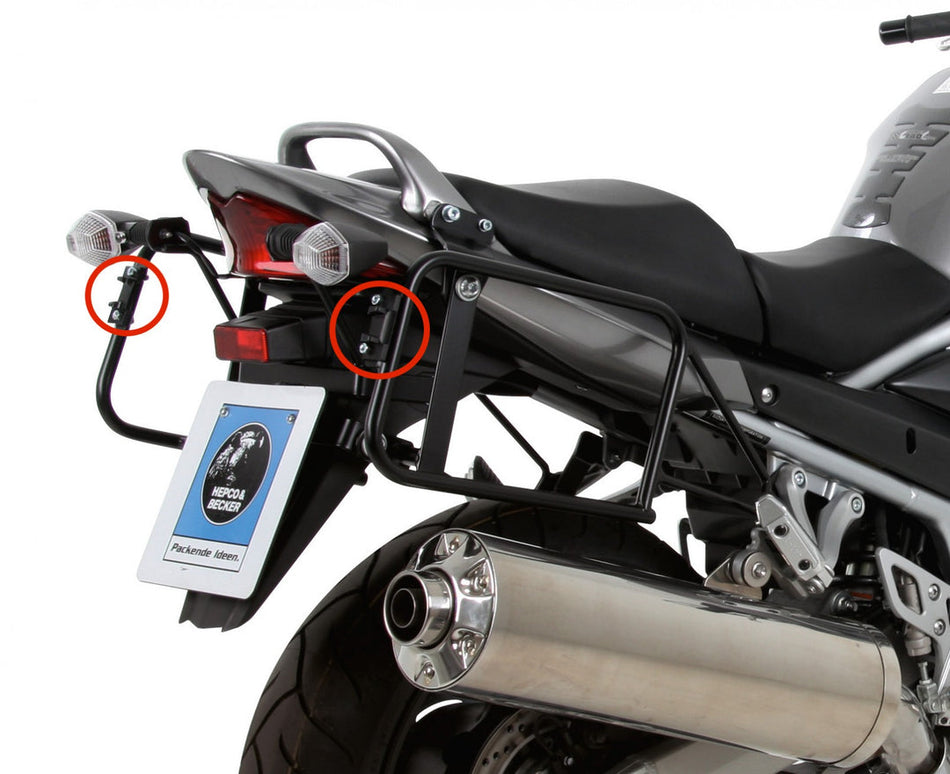 側箱用鋁製鎖扣轉接座（用於固定於側箱架)