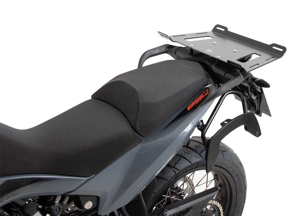 黑色後貨架加大版（與原廠貨架組合使用）/ 適用於 KTM 890 Adv / R / Rally (2021-2022)