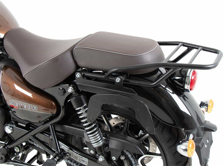 C-Bow 黑色側箱支架 / 適用於 Royal Enfield Meteor 350 (2021-)