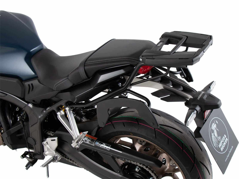 黑色後箱架 / Easyrack / 適用於 Honda CB 650 R (2021-2023)