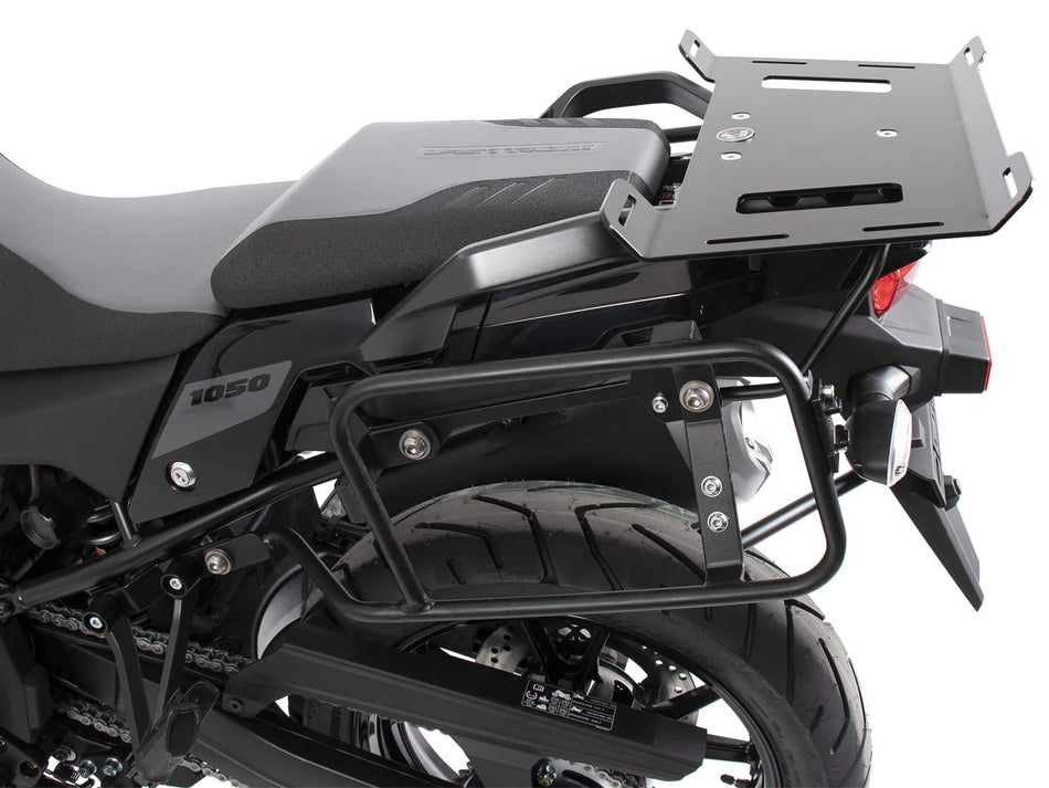 黑色後行李架加大座 / 適用於 Suzuki V-Strom 1050 / XT (2020-2022)