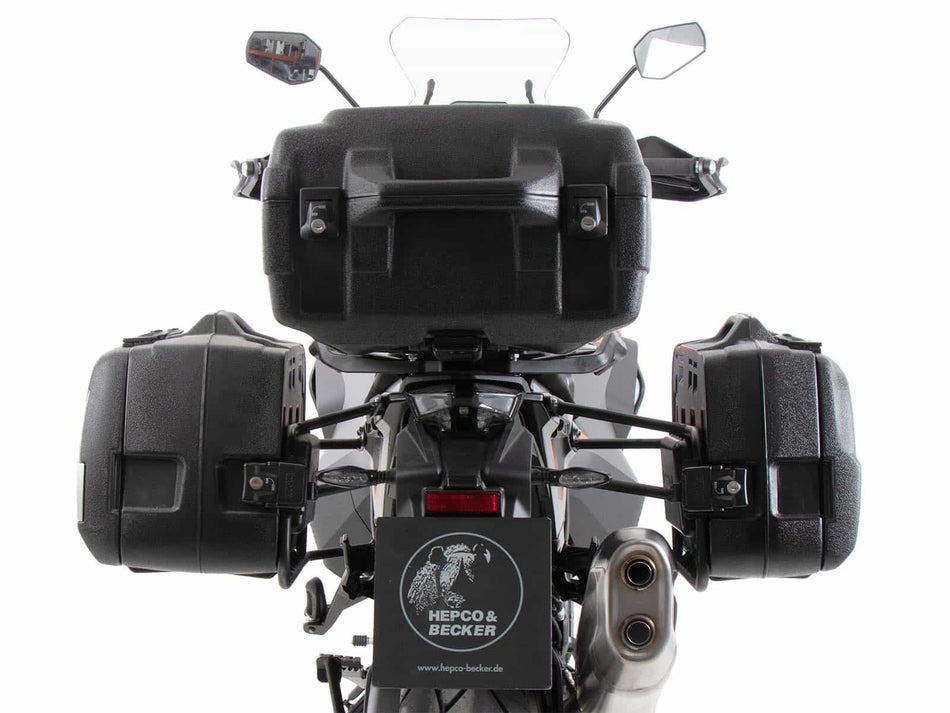 黑色後箱架（與原廠後扶手架組合使用）/ Easyrack / 適用於 KTM 1290 Super Adv S / R (2021-2024)
