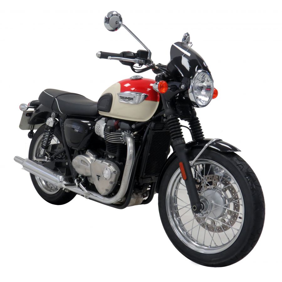 輕量風檔（高度 210mm）/ 適用於 Triumph bonneville T100 / T120