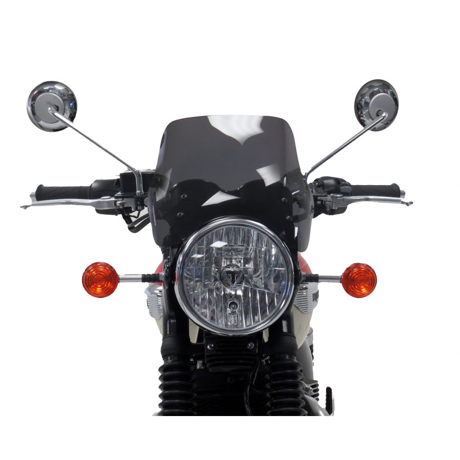 輕量風檔（高度 225mm）/ 適用於 Triumph bonneville T100 / T120