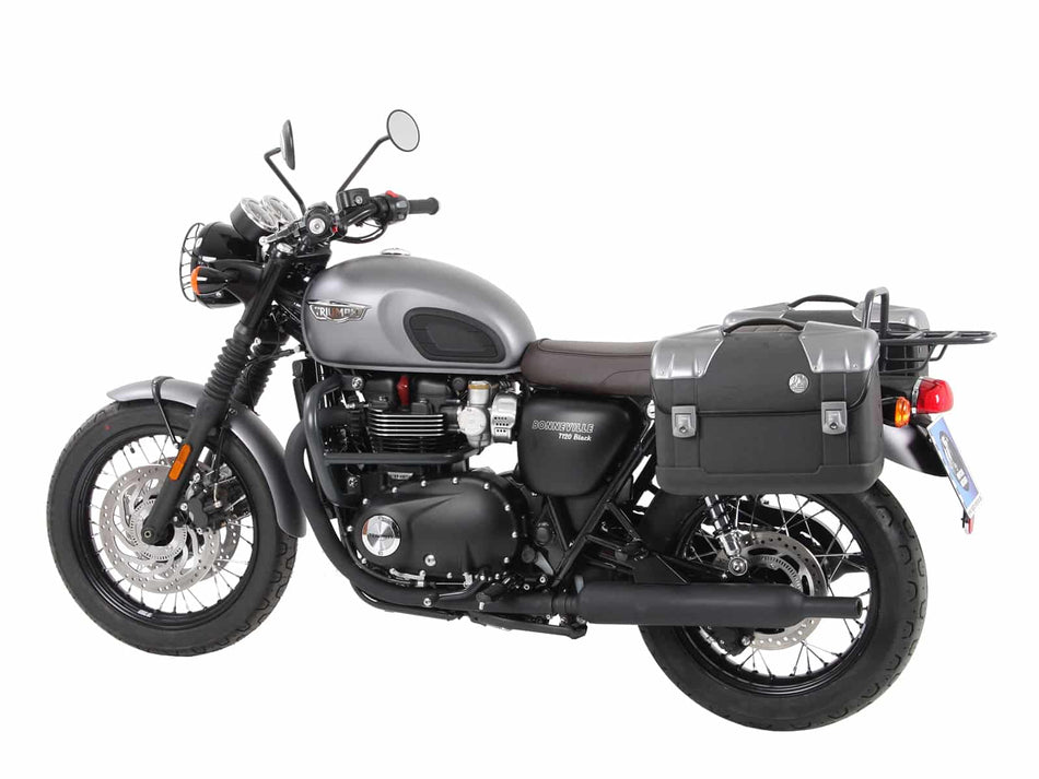 C-Bow 黑色側箱支架 / 適用於 Triumph Speed Twin 900 (2023-2024)
