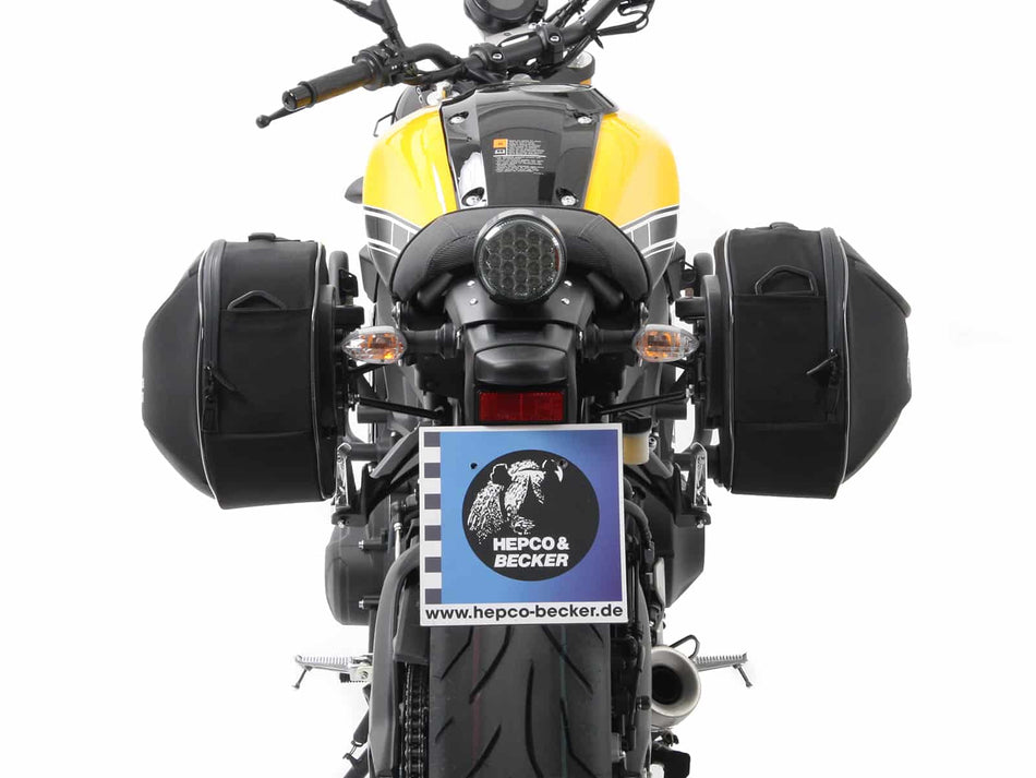 C-Bow 黑色側箱支架 / 適用於 Yamaha XSR 900 (2016-2021)